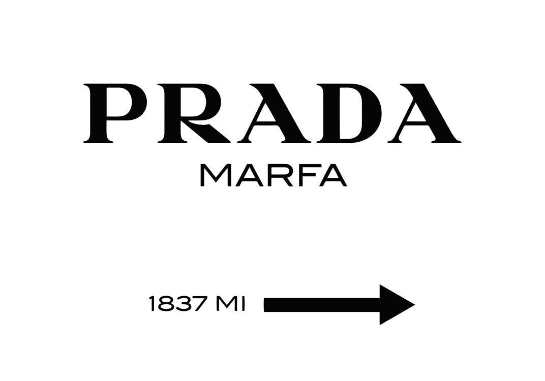 Prada Plakat 0